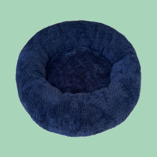 cama comoda azul marino