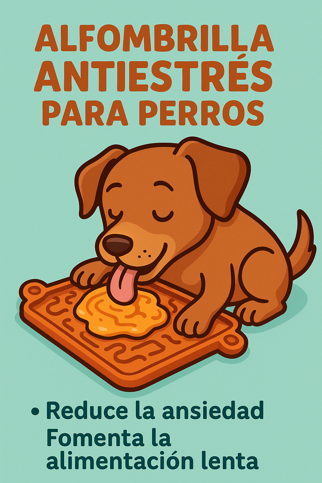 Alfombrilla Antiestrés para Perros: Beneficios del Comedero Lento de Silicona