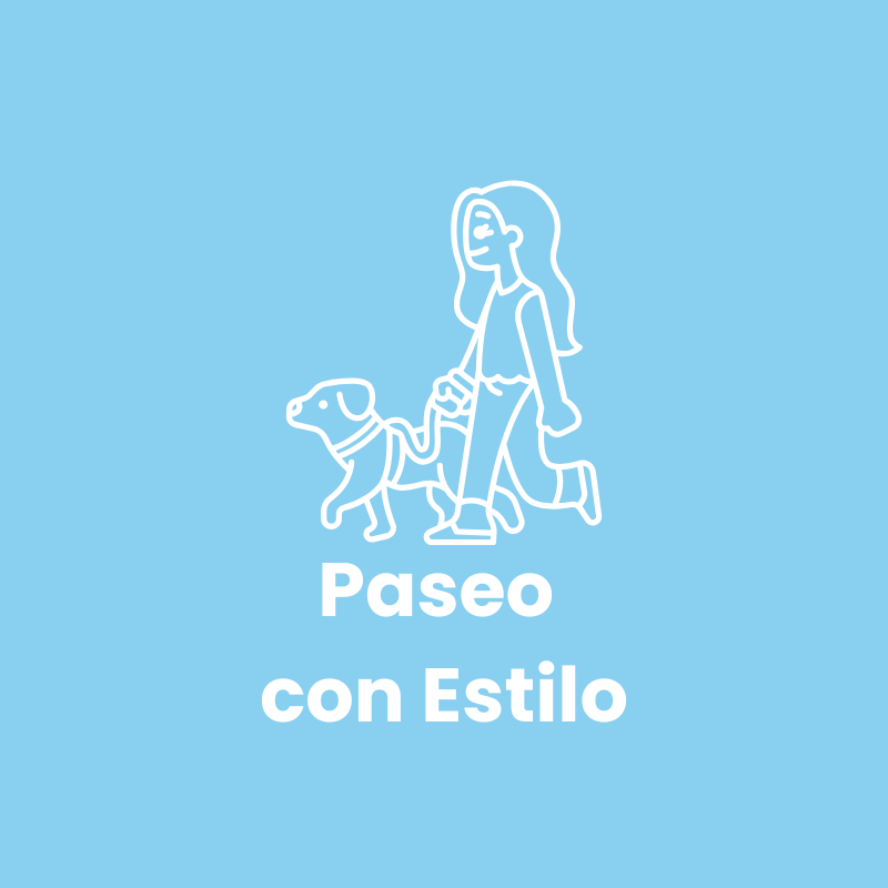coleccion paseo con estilo, chica paseando perro