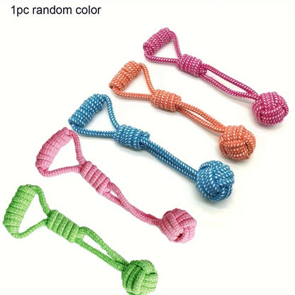 Juguete de Cuerda con Pelota para Perros | Diversión y Ejercicio