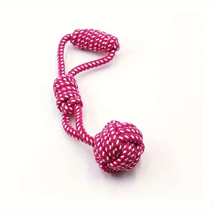 Juguete de Cuerda con Pelota para Perros | Diversión y Ejercicio