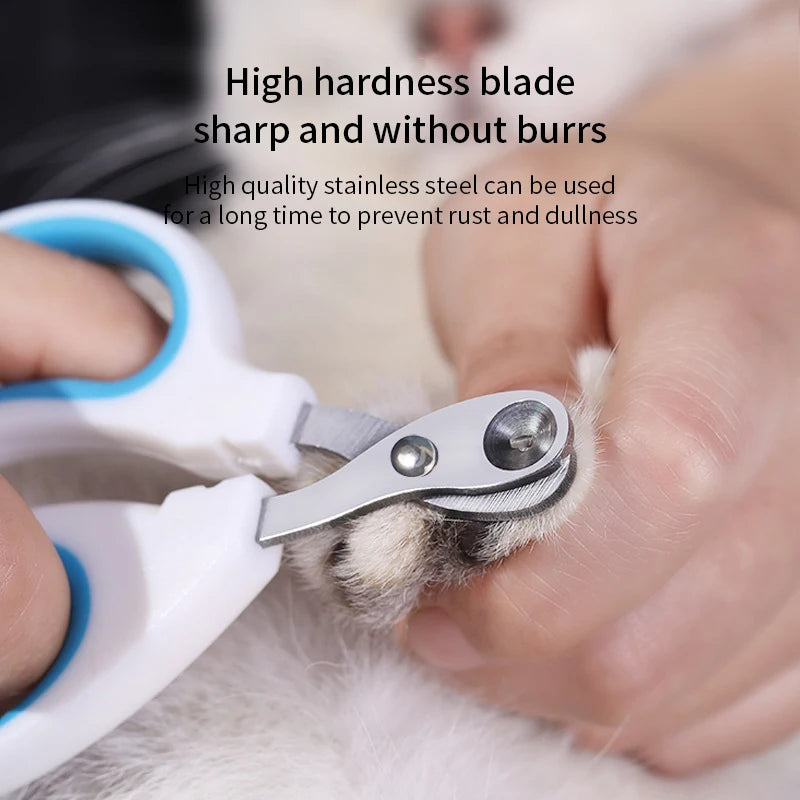 Cortauñas Profesional para Gatos y Perros Pequeños – Acero Inoxidable, Precisión Segura