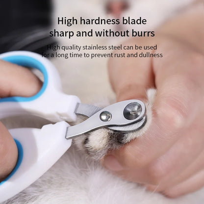 Cortauñas Profesional para Gatos y Perros Pequeños – Acero Inoxidable, Precisión Segura
