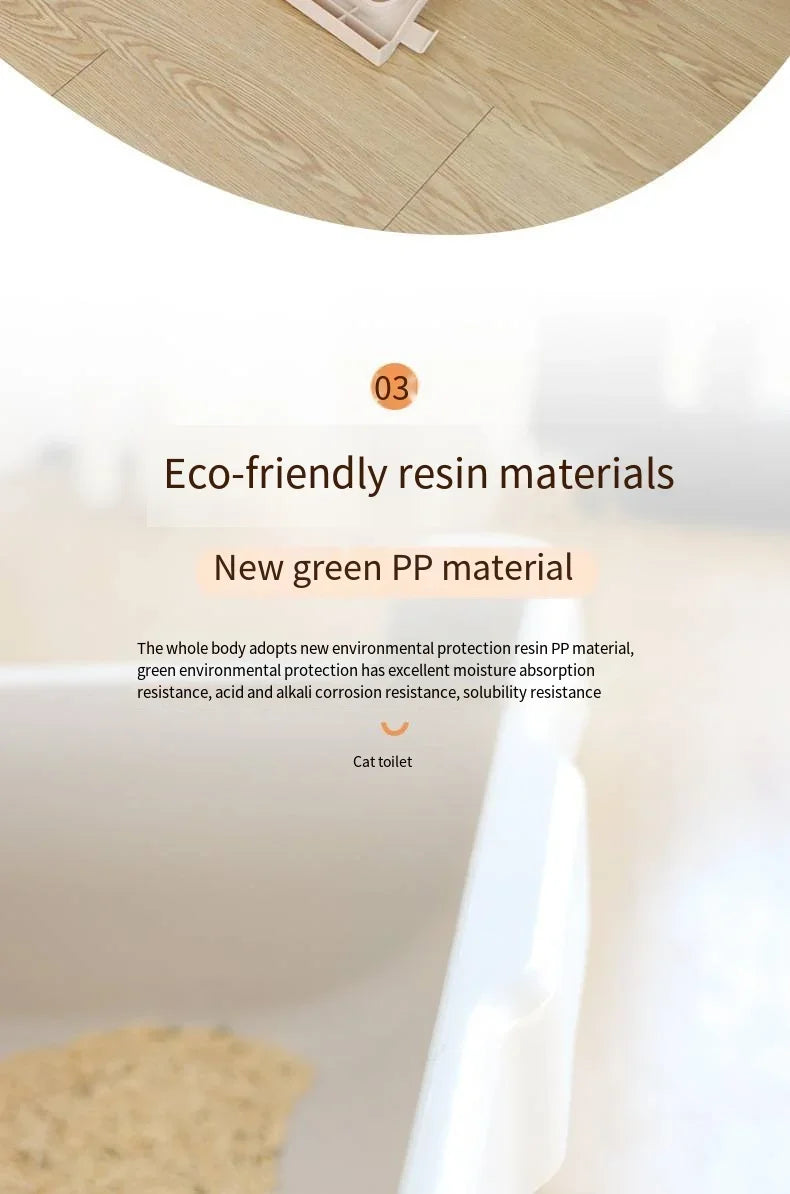 Caja de Arena Semiautomática para Gatos – Limpieza Rápida, Lujo y Comodidad para tu Mascota