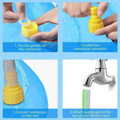 piscina verano refrescante instrucciones