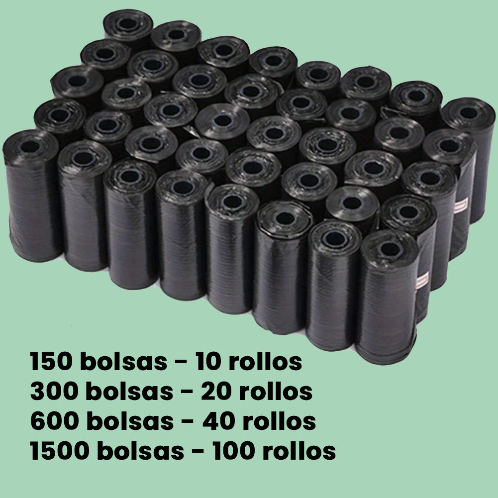 multiples rollos de basura