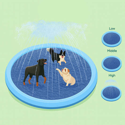 piscina perros agua verano